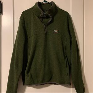 LLBean Quarter Snap Sweatshirt